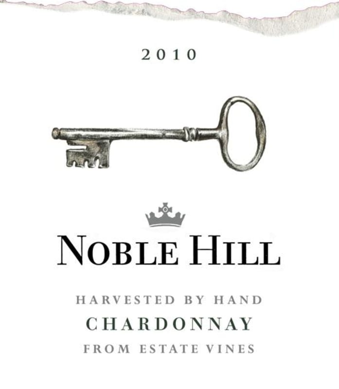 Noble Hill Chardonnay 2010 Front Label