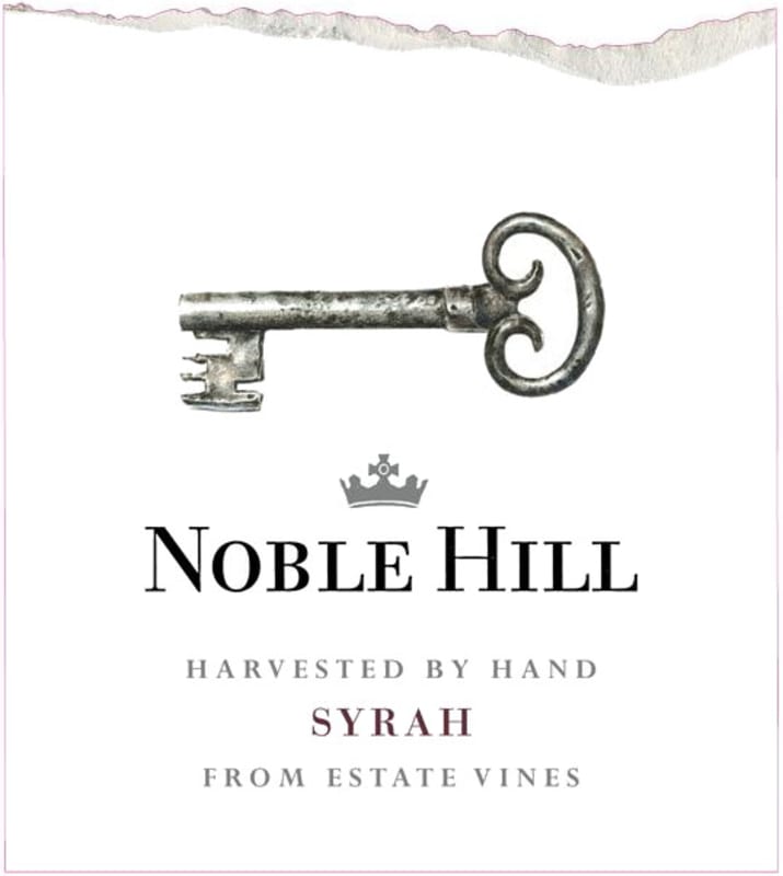 Noble Hill Syrah 2012 Front Label