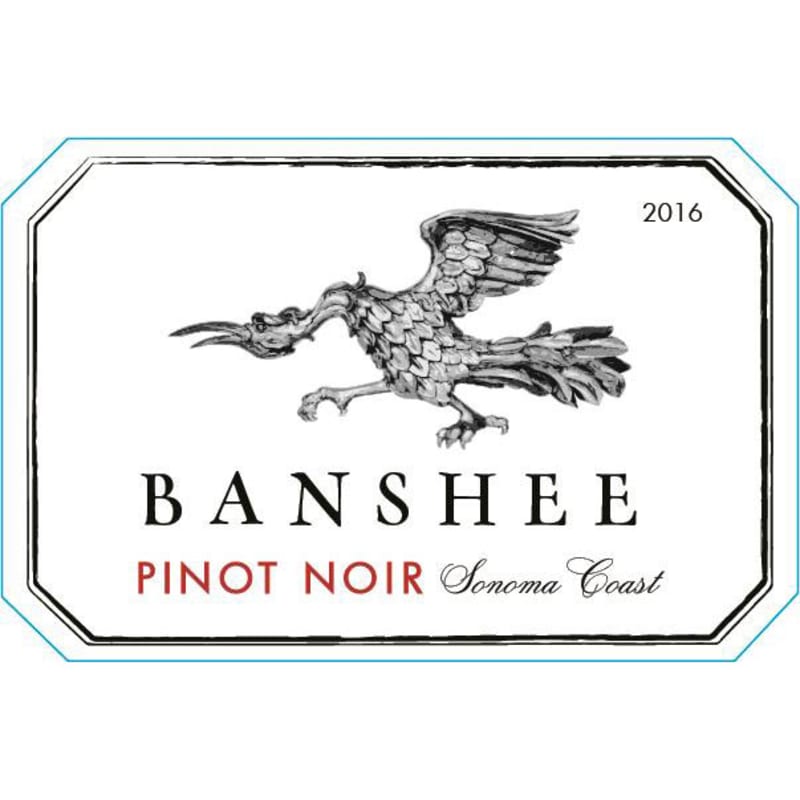 Banshee Marine Layer Pinot Noir 2016 Front Label