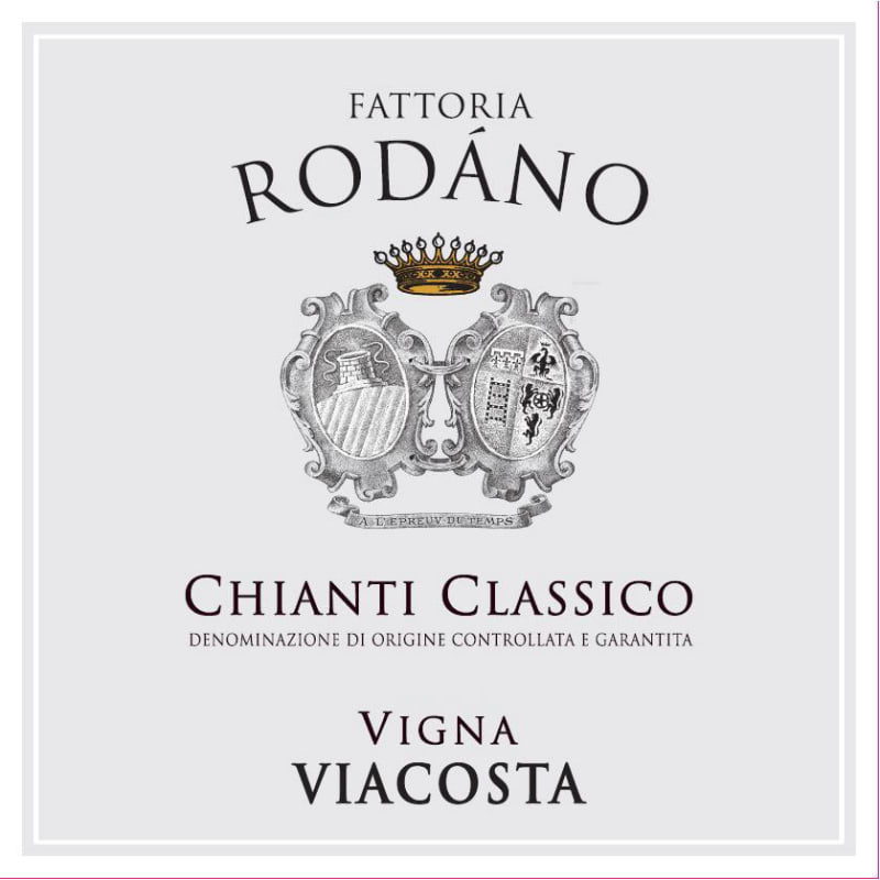 Rodano Vigna Viacosta Chianti Classico 2013 Front Label