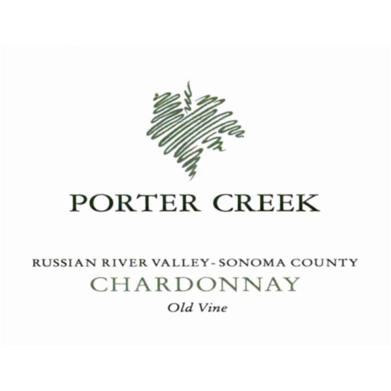 Porter Creek Russian River Chardonnay 2016 Front Label