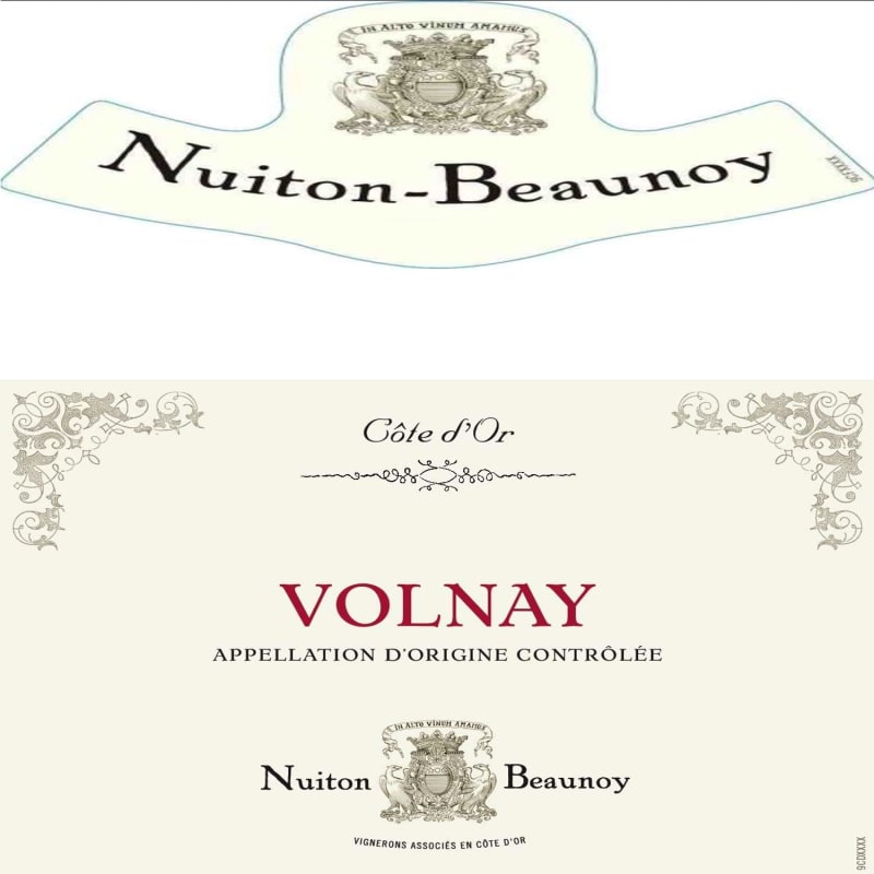 Nuiton-Beaunoy Volnay 2013 Front Label