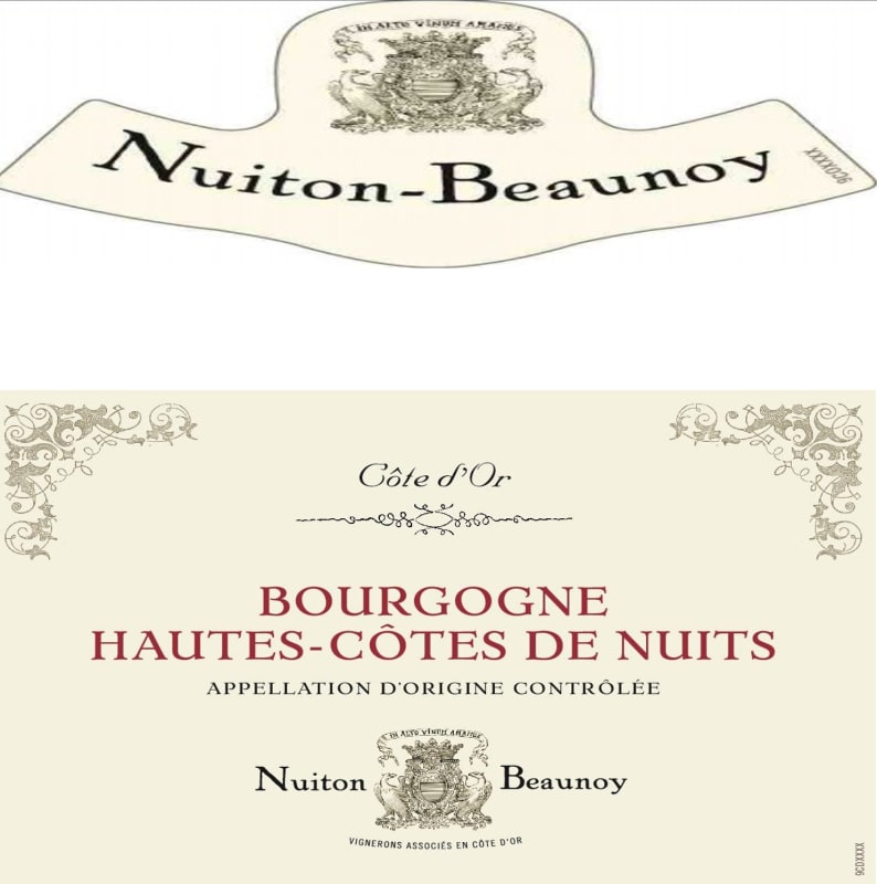 Nuiton-Beaunoy Bourgogne Hautes-Cotes de Nuits 2014 Front Label