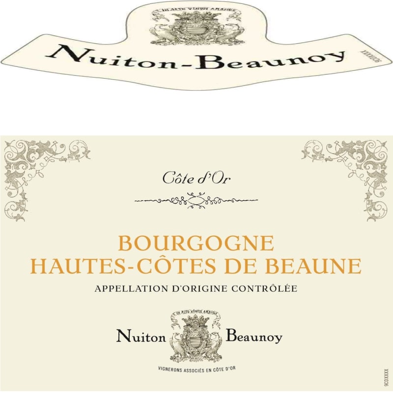 Nuiton-Beaunoy Bourgogne Hautes-Cotes de Beaune Blanc 2011 Front Label
