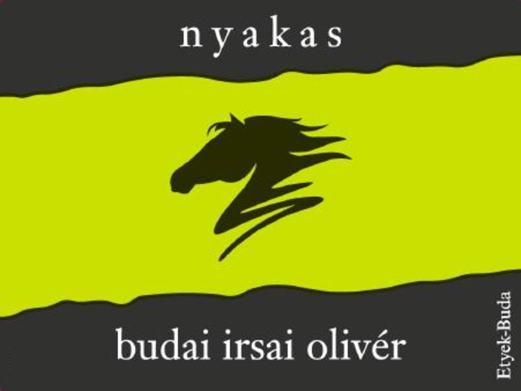 Nyakas Pince Budai Irsai Oliver 2012 Front Label