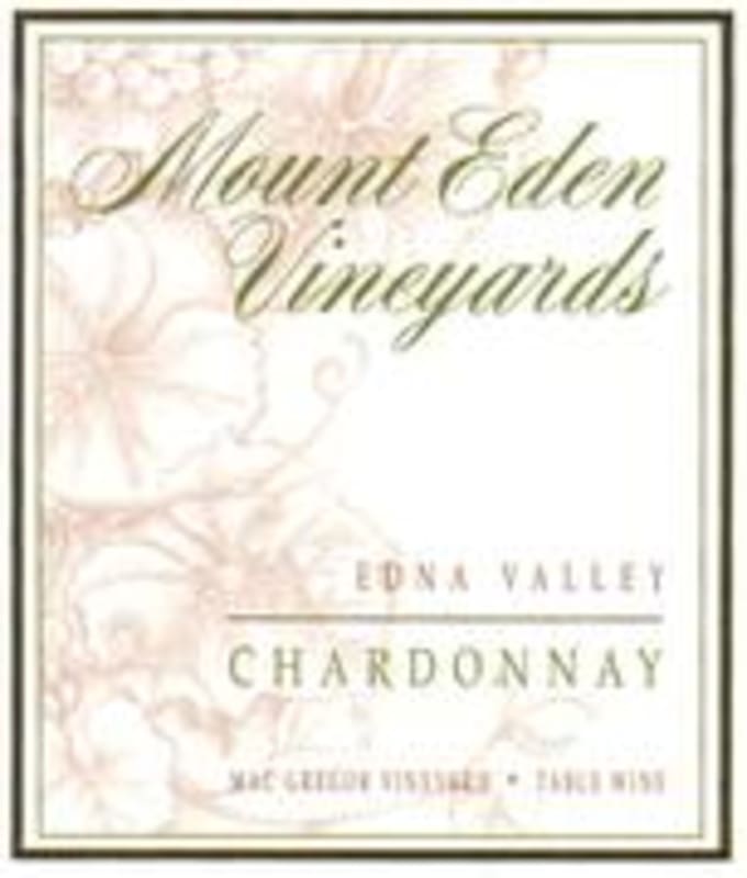 Mount Eden Vineyards Edna Valley McGregor Vineyard Chardonnay 1997 Front Label