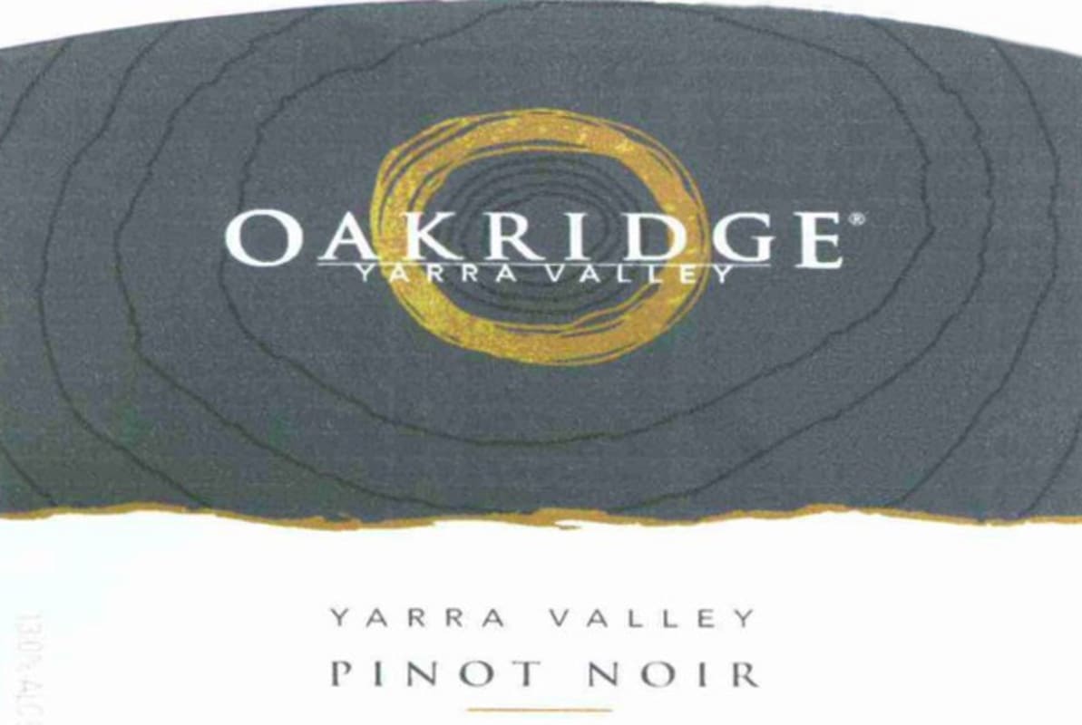 Oakridge Wines Pinot Noir 2006 Front Label
