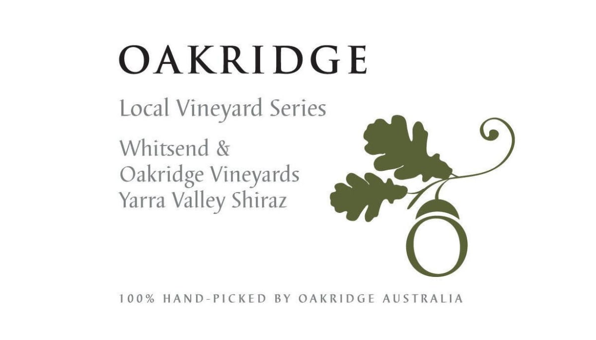 Oakridge Wines Local Vineyard Series Whitsend & Oakridge Vineyards Shiraz 2012 Front Label