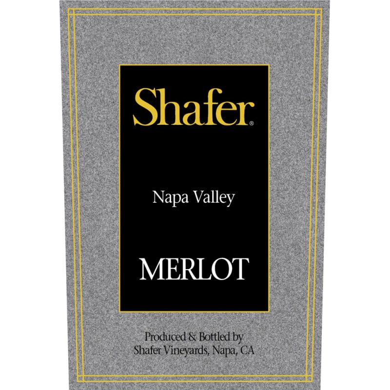 Shafer Napa Valley Merlot (375ML half-bottle) 2014 Front Label