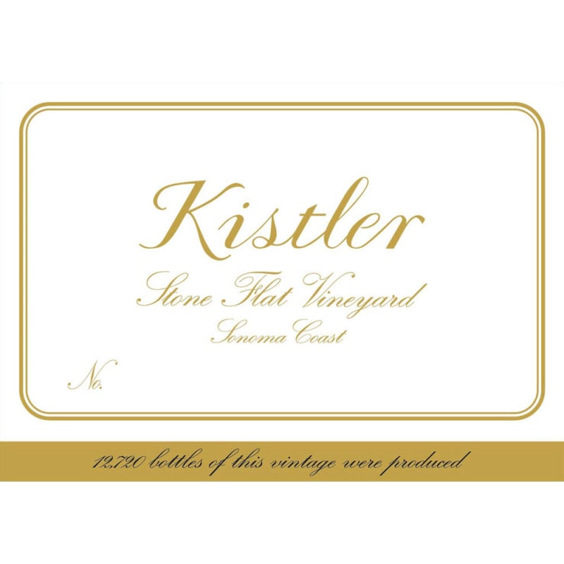 Kistler Vineyards Vine Hill Chardonnay (375ML half-bottle) 2015 Front Label
