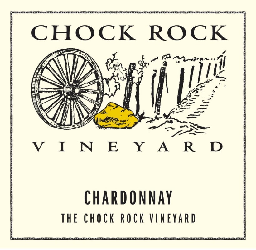 Chock Rock Vineyard Chardonnay 2014 Front Label