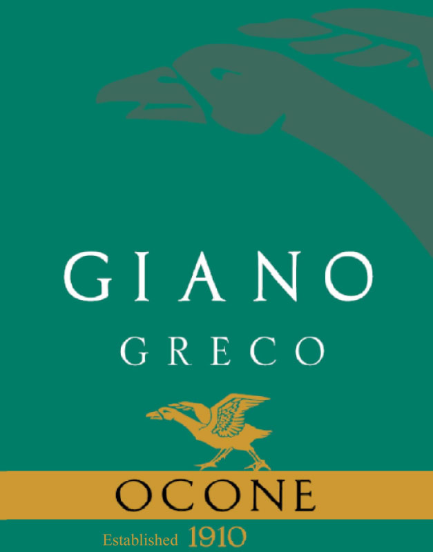Ocone - Agricola del Monte Taburno Giano Greco 2014 Front Label