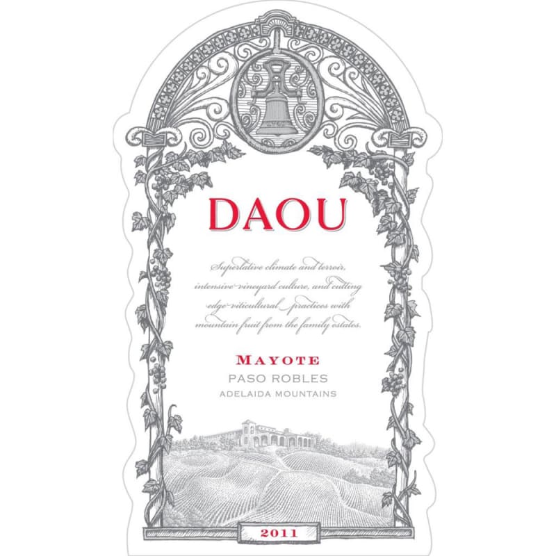 DAOU Estate Mayote 2011 Front Label