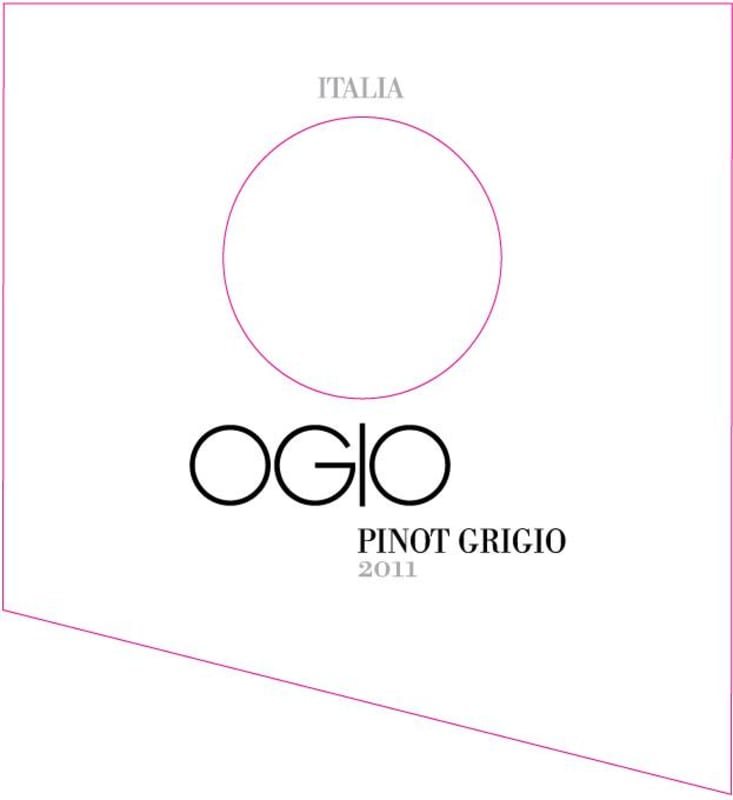 Ogio Wines delle Venezie Pinot Grigio 2011 Front Label