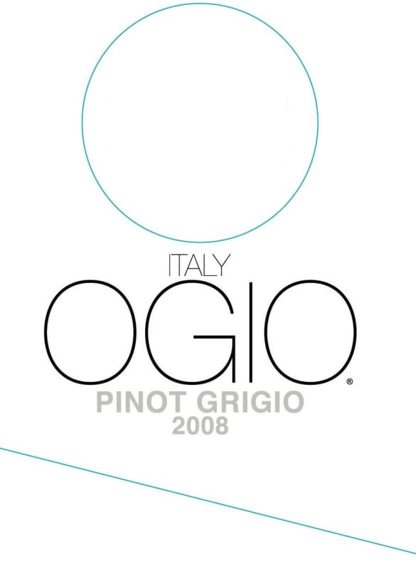 Ogio Wines delle Venezie Pinot Grigio 2008 Front Label