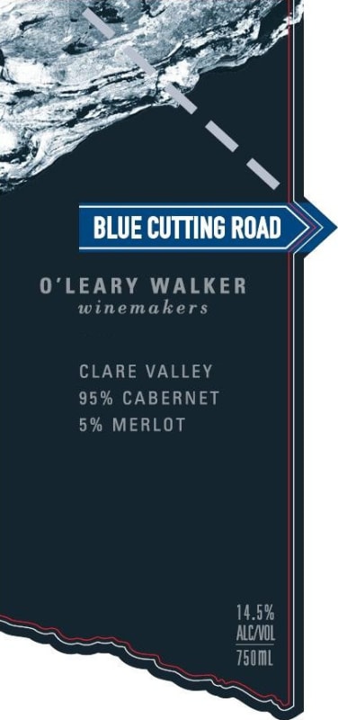 O'Leary Walker Wines Blue Cutting Road Cabernet Sauvignon Merlot 2006 Front Label