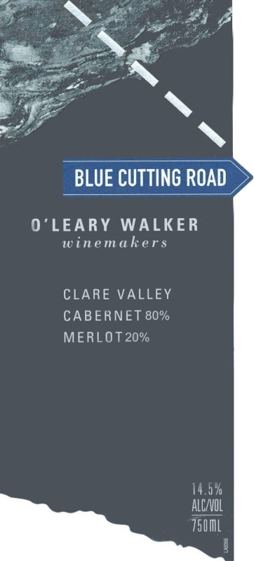 O'Leary Walker Wines Blue Cutting Road Cabernet Sauvignon Merlot 2004 Front Label