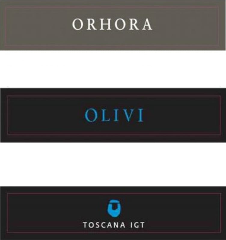 Olivi-Le Buche Toscana Orhora Bianco 2012 Front Label