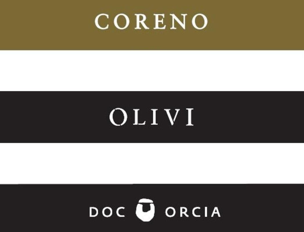 Olivi-Le Buche Orcia Coreno Bianco 2014 Front Label