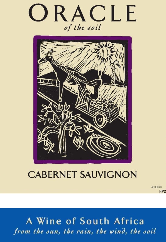 Oracle South Africa Of the Soil Cabernet Sauvignon 2013 Front Label