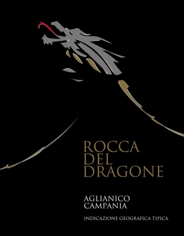 Orion Wines Campania Rocca del Dragone Aglianico 2012 Front Label