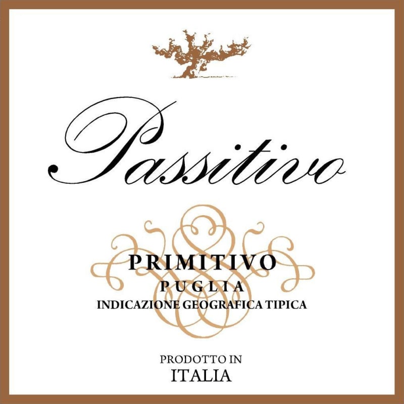 Orion Wines Primitivo di Puglia Passitivo 2010 Front Label