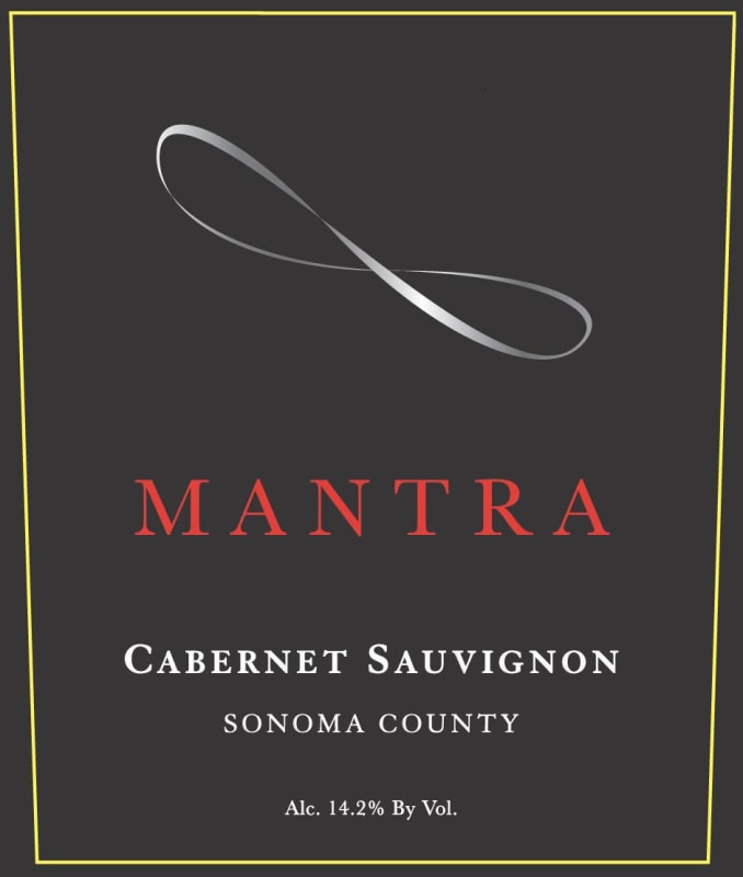 Mantra Wines Cabernet Sauvignon 2015 Front Label
