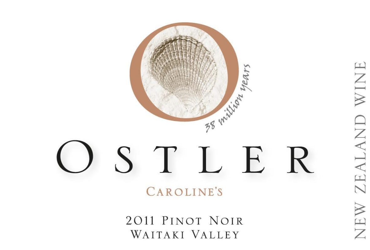 Ostler Caroline's Pinot Noir 2011 Front Label