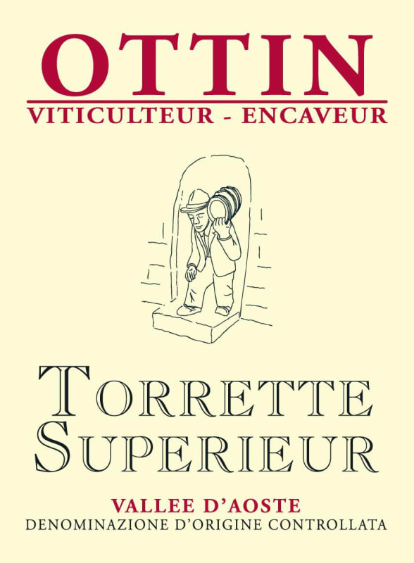 Ottin Vini Torrette Superieur 2009 Front Label