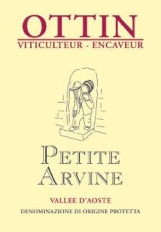 Ottin Vini Valle d'Aosta Petite Arvine 2014 Front Label