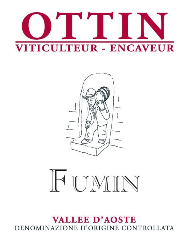 Ottin Vini Vallee d'Aoste Fumin 2013 Front Label