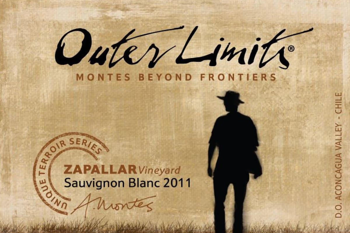 Outer Limits Montes Beyond Frontiers Zapallar Vineyard Sauvignon Blanc 2010 Front Label