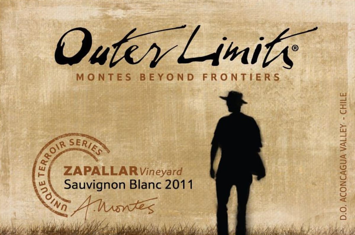 Outer Limits Montes Beyond Frontiers Zapallar Vineyard Sauvignon Blanc 2011 Front Label