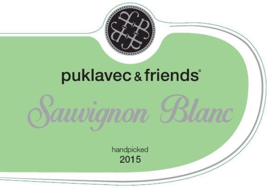 P & F Wineries Sauvignon Blanc 2015 Front Label
