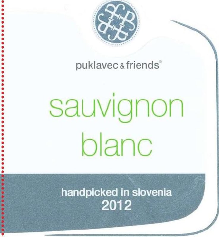 P & F Wineries Sauvignon Blanc 2012 Front Label