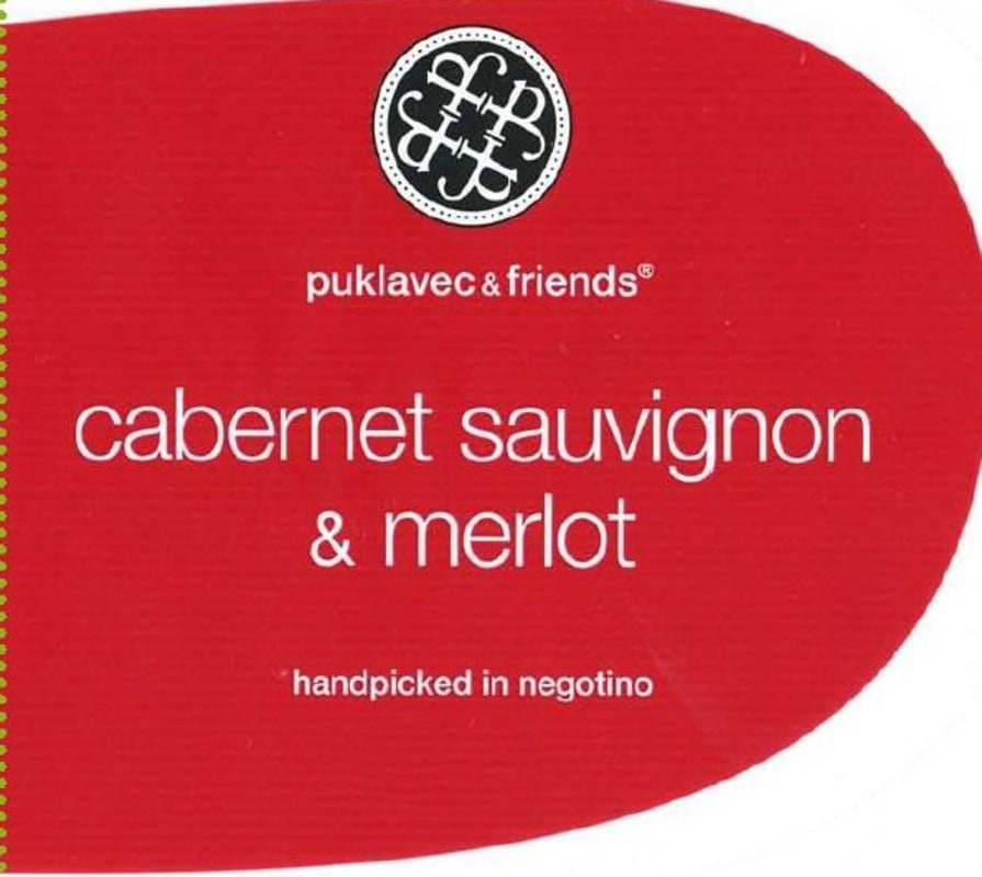 P & F Wineries Cabernet Sauvignon & Merlot 2013 Front Label