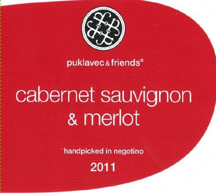 P & F Wineries Cabernet Sauvignon & Merlot 2011 Front Label