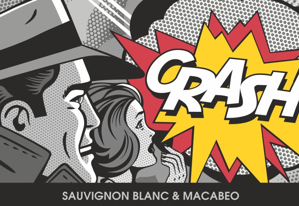 Pago Los Balancines Crash White 2014 Front Label