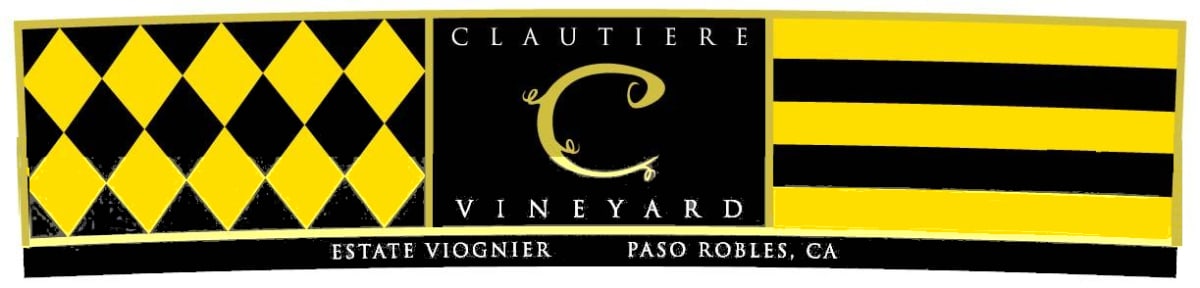 Clautiere Vineyard Estate Viognier 2009 Front Label