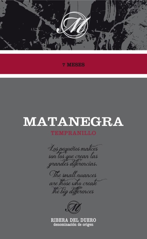 Pagos de Matanegra Roble 7 Meses 2013 Front Label