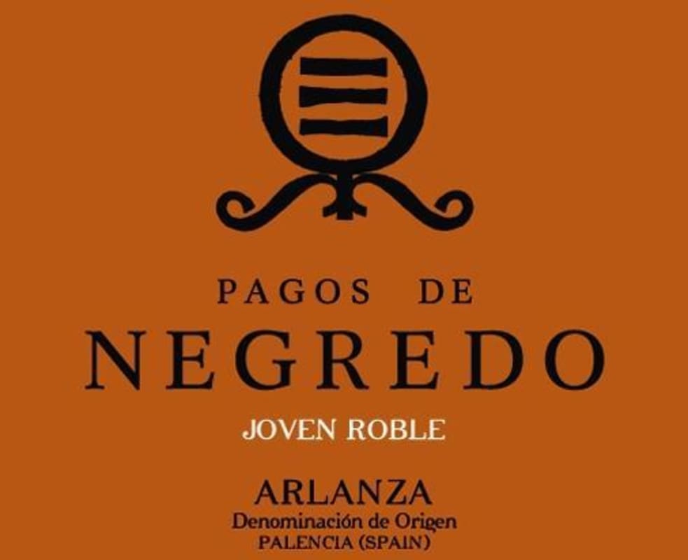 Pagos de Negredo Joven Robl 2009 Front Label