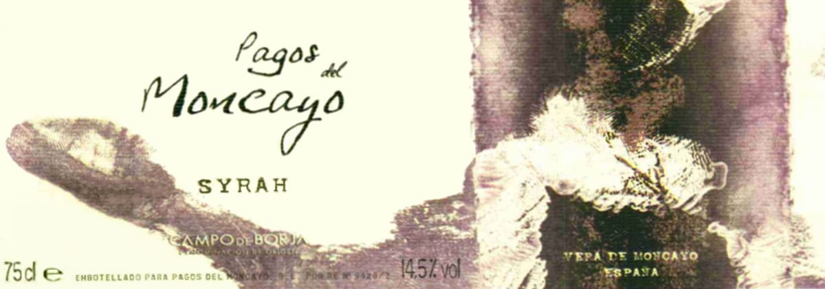 Pagos del Moncayo Syrah 2008 Front Label
