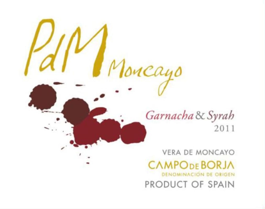Pagos del Moncayo Garnacha & Syrah 2011 Front Label