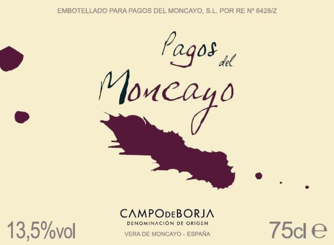 Pagos del Moncayo Garnacha & Syrah 2010 Front Label