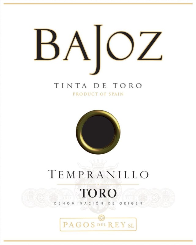 Pagos Del Rey Bajoz Joven Tempranillo 2014 Front Label