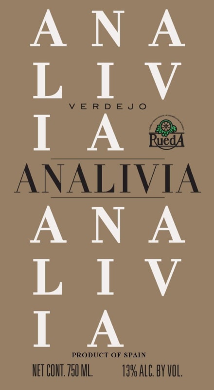 Pagos Del Rey Analivia Verdejo 2015 Front Label