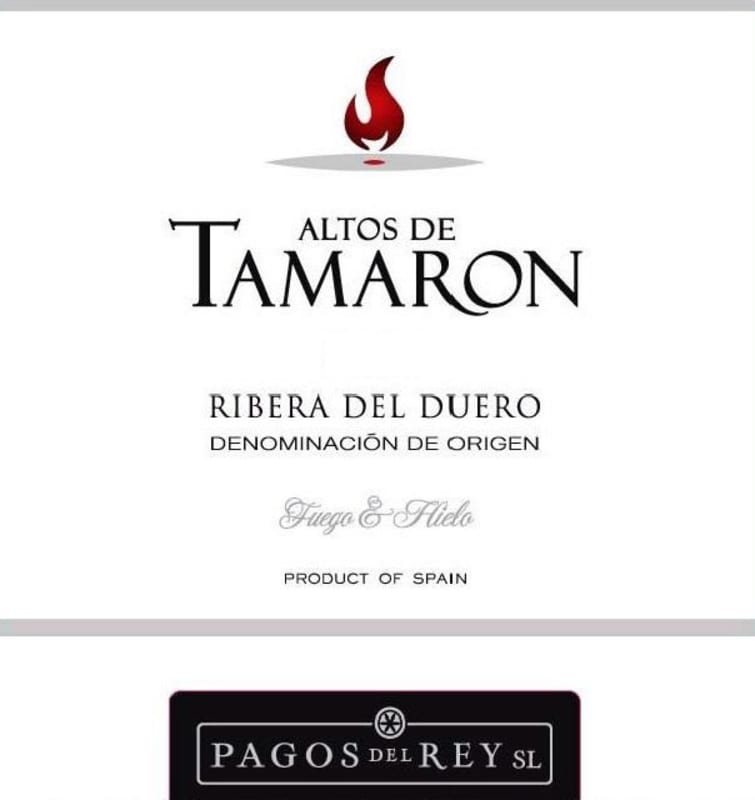 Pagos Del Rey Altos de Tamaron Joven 2015 Front Label