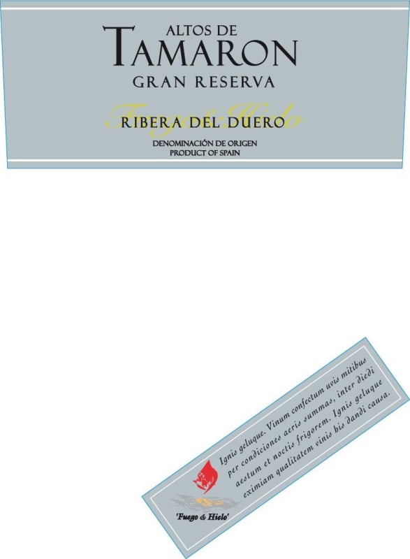 Pagos Del Rey Altos de Tamaron Gran Reserva 2007 Front Label