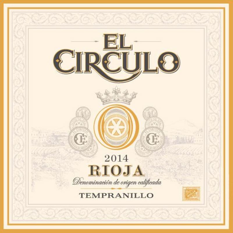 Pagos Del Rey El Circulo Joven Tinto 2014 Front Label