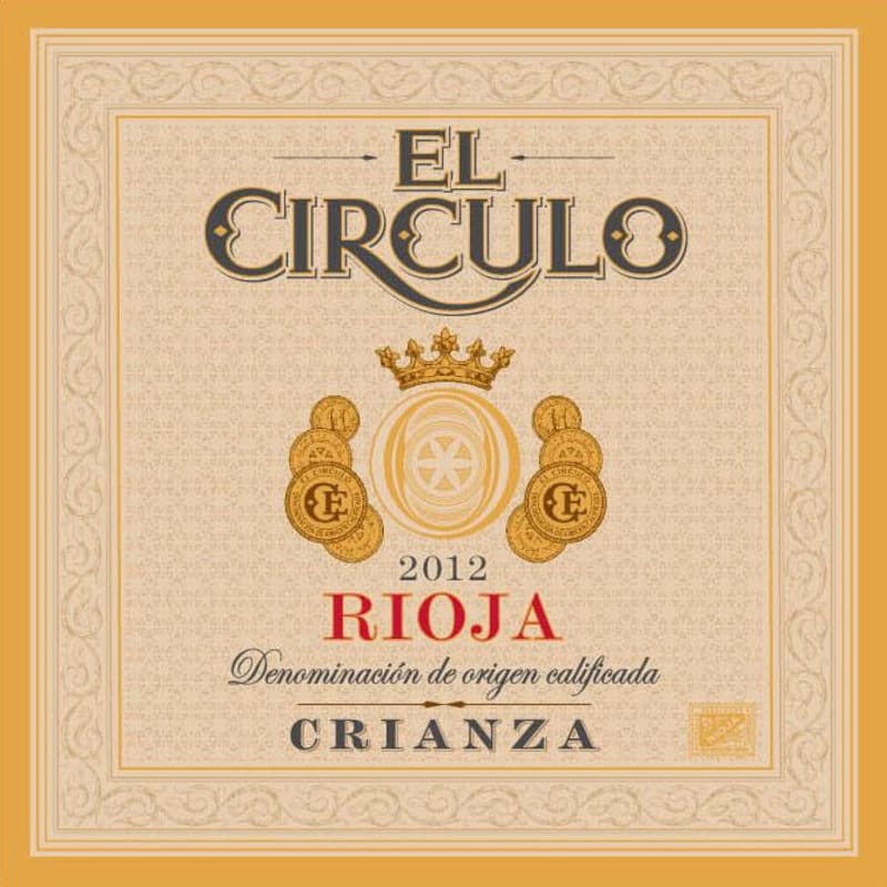 Pagos Del Rey El Circulo Crianza 2012 Front Label